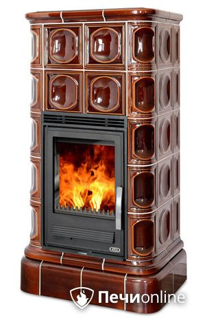 Печь-камин ABX Kaledonie Exclusive L, средняя, коричневая в Балашихе